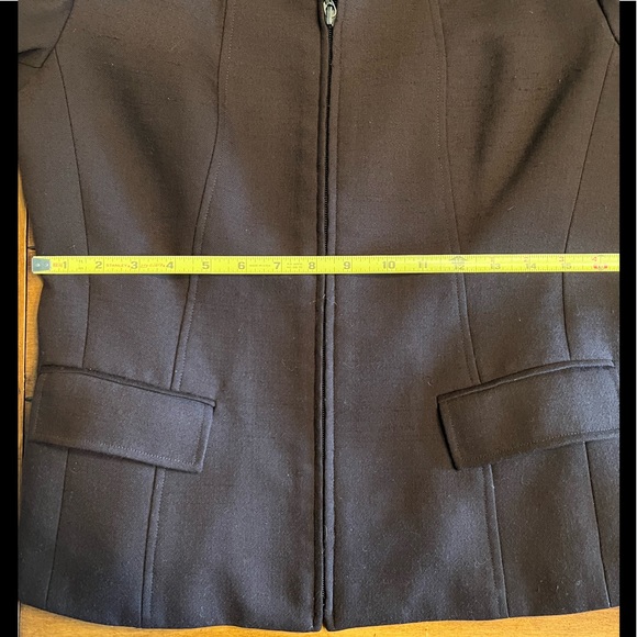 MAG by Magaschoni Brown Womens
Wool Mao Collar Blazer/Jacket Size 10 - Picture 6 of 9